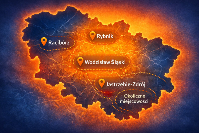 prace na wysokości Wodzisław Śląski